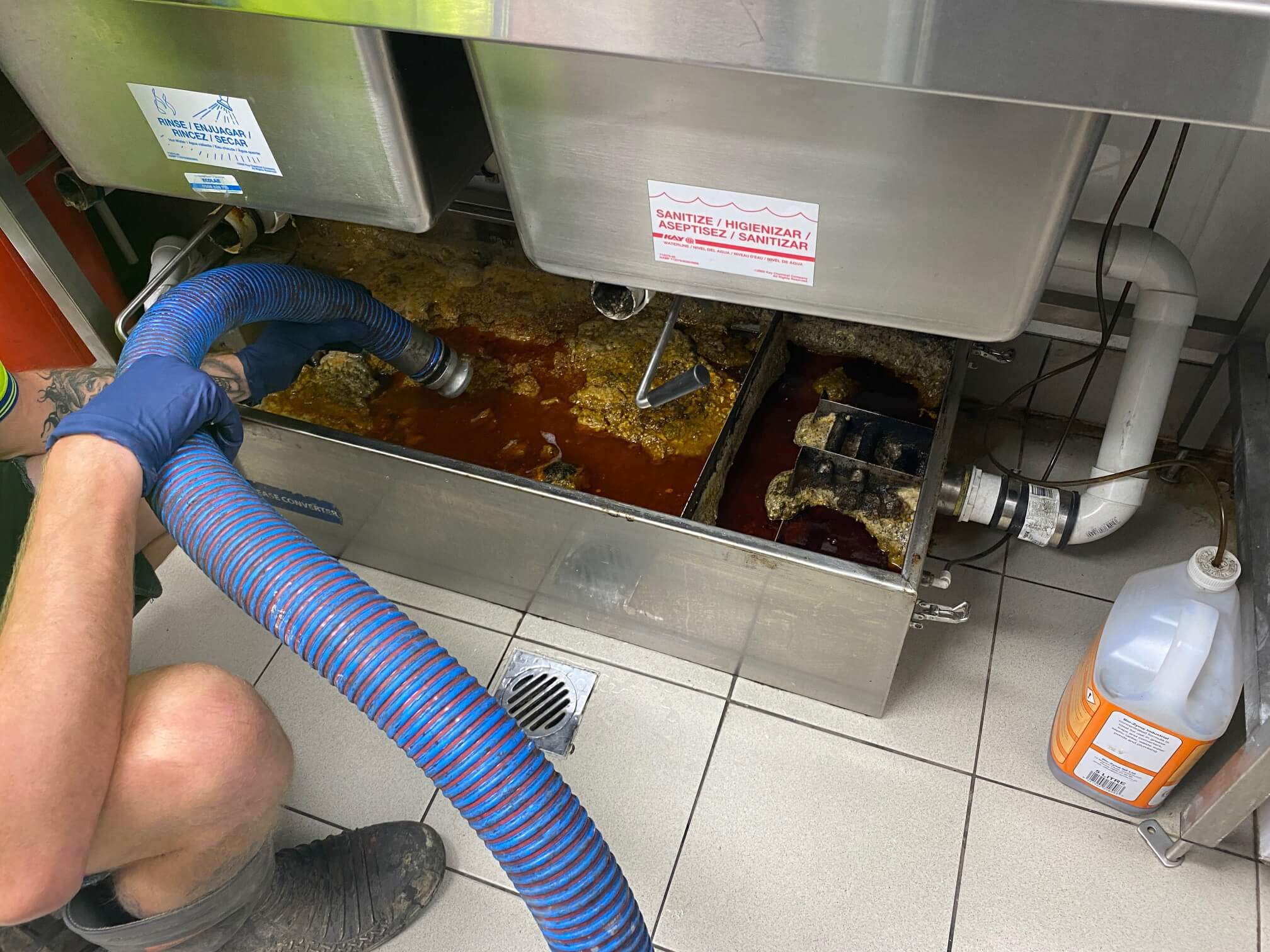 Grease Trap Cleaning in Marshfield